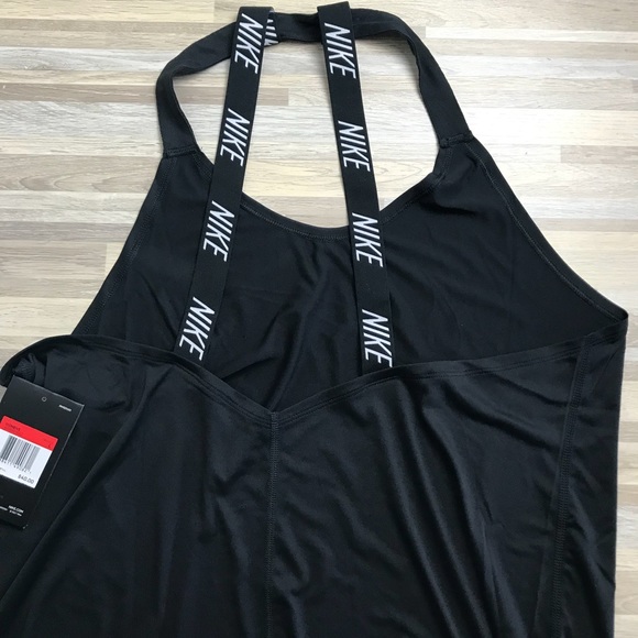 NWT Nike Breath Tank Elast Black WMNS - Picture 3 of 8